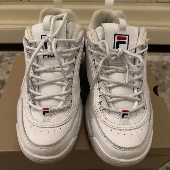 Fila Women's Heritage Disruptor II Premium Chunky Sneakers (US 8.5) - Picture 6 of 10